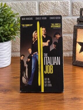 The Italian Job vhr movie